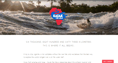Desktop Screenshot of kayakthenile.com